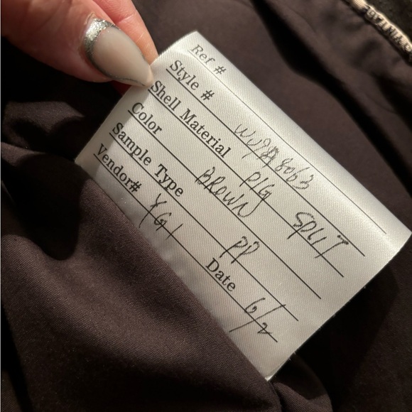 Wilson suede leather bomber - Picture 4 of 11